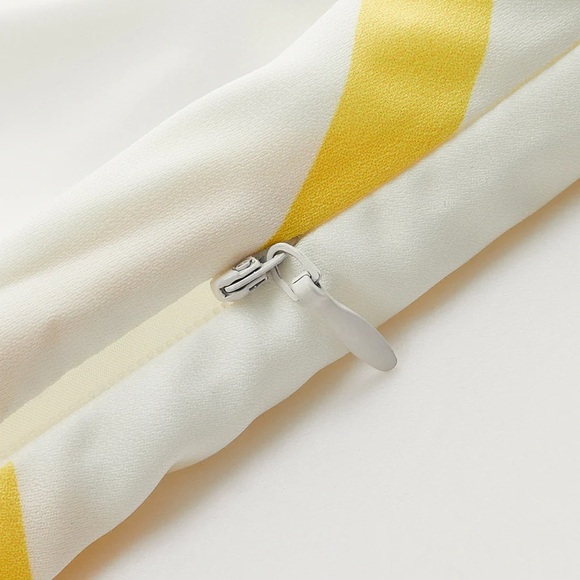 096. Commense One-Shoulder Abstract Print Crop Top and Tiered Maxi Skirt Set - Picture 3 of 5